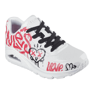 Imagen 2 del producto ZAPATILLAS SKECHERS UNO LOVE GRAFFITI MUJER | 177082-WRBK