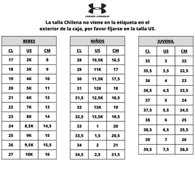 Imagen 2 del producto ZAPATILLAS RUNNING UNDER ARMOUR SURGE4 AC NIÑO |3027104-001