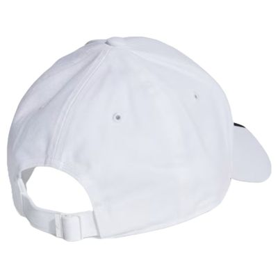 Imagen 2 del producto GORRO ADIDAS BEISBOL 3 TIRAS SARGA DE ALGODON BLANCO | II35