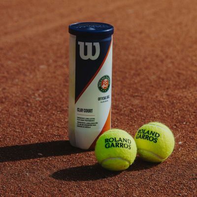 Imagen 2 del producto PACK DE 3 PELOTAS DE TENIS ROLAND GARROS CT | WILWRT12500