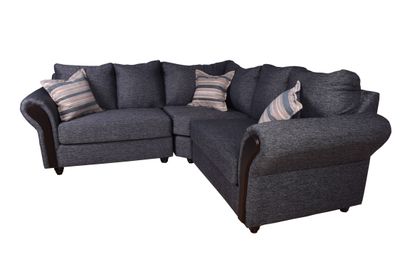 Imagen 2 del producto Seccional Alazka Gris Claro