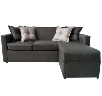 Seccional Reversible Akira Gris Oscuro