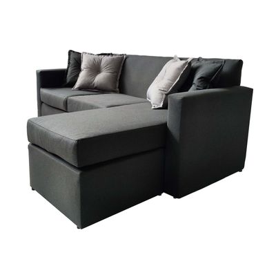 Imagen 2 del producto Seccional Reversible Akira Gris Oscuro