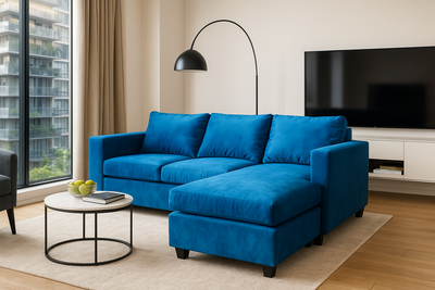 Imagen 2 del producto Seccional Richter Felpa Calipso