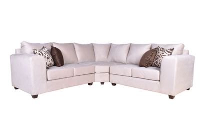 Seccional Kenia Felpa Beige