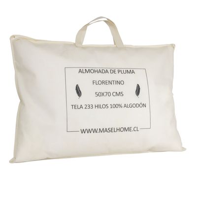 Almohada Florentino Pluma 50x70 cm