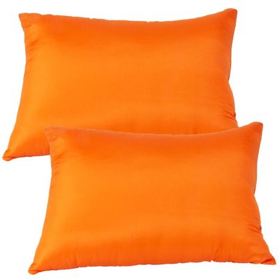 Imagen 2 del producto Set 2 almohadas premium Eco colores 50 x 70Naranja