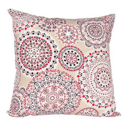 Imagen 2 del producto Set 4 cojines Lona Española Cargagena 50x50 ROJO