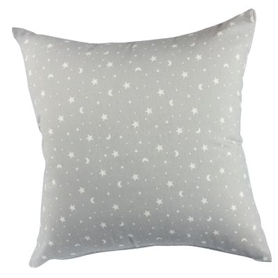 Imagen 2 del producto Set 2 Cojines Lona Estrellita Gris 50x50 cm