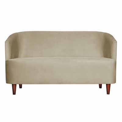 Imagen 1 del producto SOFA 2C OSLO FELPA BEIGE 160X80X70