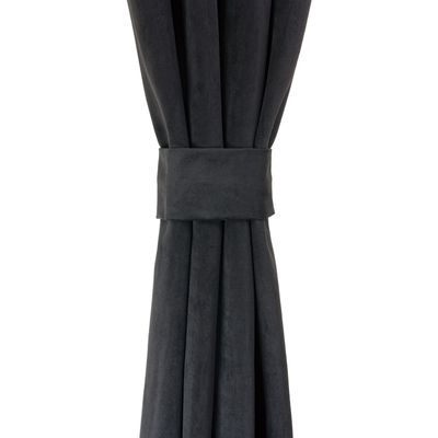 Imagen 2 del producto Cortina Felpa New Velvet 140x225 Cm Negro