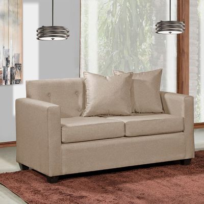 Sofa 2c Gramado tela Beige 130x70x83