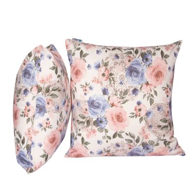 Imagen 2 del producto Set 2 Cojines Lona Española Fabiola 50X50 Azul