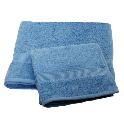 Imagen 1 del producto set 2 toallas florentino 100% azul