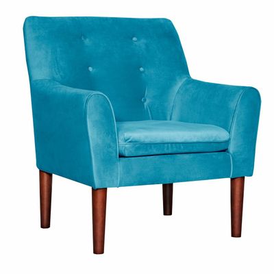 Poltrona 1C Bergen Felpa Calipso  78 x 70 x 98