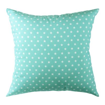 Imagen 2 del producto Set 4 Cojines Lona Mini Estrellita Jade 50x50 cm