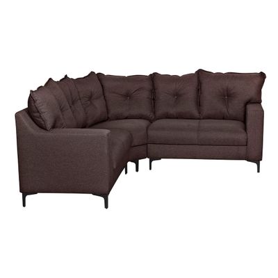 Imagen 2 del producto Seccional Belga esquinero Chocolate 210x210 X 95