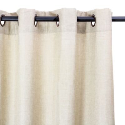 Imagen 2 del producto Set cortinas ambiente 4pzas Mati y velo bordado Blanco 140x225