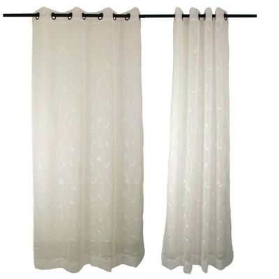 Imagen 2 del producto Set Teresita Velo Bordado 1.40 X 2.25 Blanco