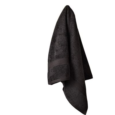 Imagen 2 del producto set 2 toallas florentino 100% negra