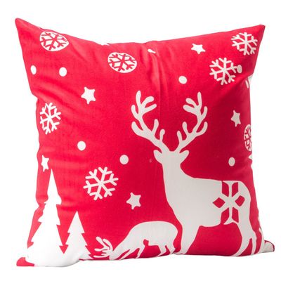 Imagen 2 del producto Set 4 Cojines Reno 45 x 45 Rojo