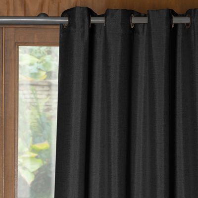 Cortina Mati 140x225 cm Negra