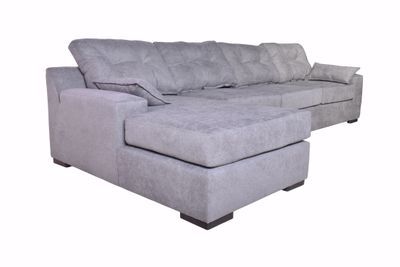 Imagen 2 del producto Sofá seccional 4C Izquierdo Masel  Liguria  Gris