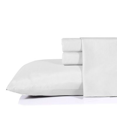 Imagen 2 del producto Juego de Sabanas 1 5 pl lisas Microfibra 95gsm Nautica Home Blanco