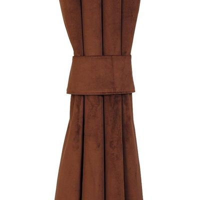 Imagen 2 del producto Cortina Felpa New Velvet 140x225 Cm Chocolate