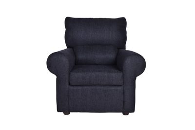 Sillon 1C Beron Chenille 95x90x100 cm Gris osc