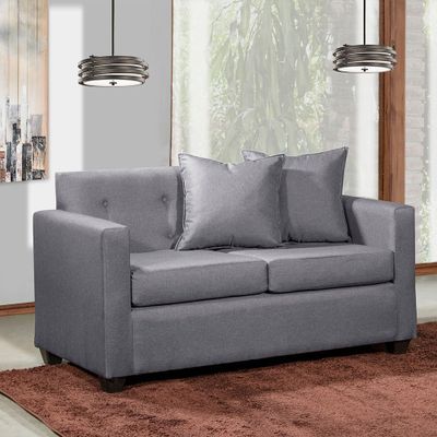 Sof 2c Gramado tela Gris 130x70x83