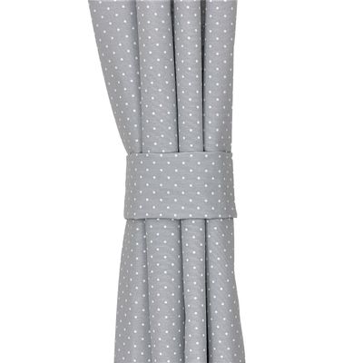 Cortina lona española Matilde Gris