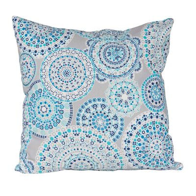 Imagen 2 del producto Set 4 cojines Lona Española Cargagena 50x50 TURQUESA