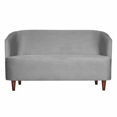 SOFA 2C OSLO FELPA GRIS 160X80X70
