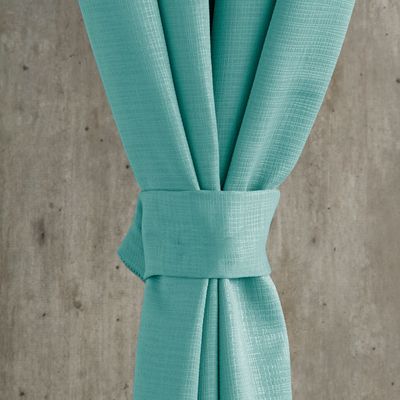 Imagen 2 del producto Cortinas  Set Embosed 1.40 x 2.25 Turquesa
