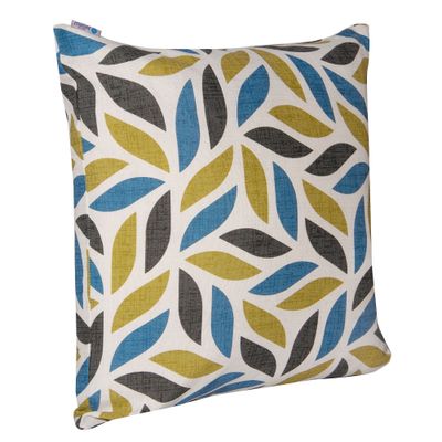 Imagen 2 del producto Set 2 Cojines Lona Española Geo 50X50 Azul