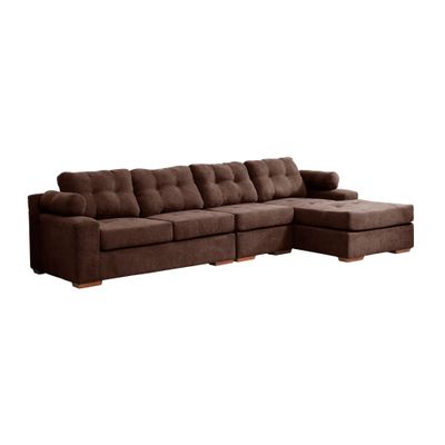 Imagen 1 del producto Sofá seccional 4C Derecho  Masel  LiguriaChocolate
