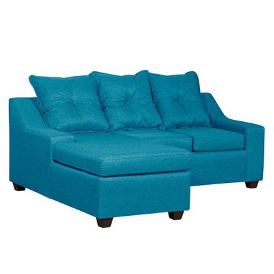 Imagen 2 del producto  Seccional Viena 3 cuerpos  Izquierdo  Tela Turquesa 195 x 155 x90