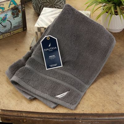 Imagen 2 del producto Toalla de mano 60X40 NAUTICA HOME 100 algod n Gris Oscuro