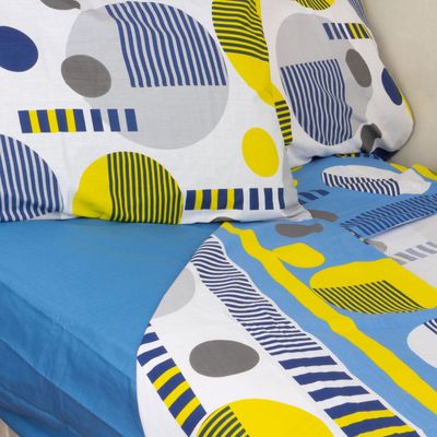 Juegos de Sabanas Pacman  2 Azul