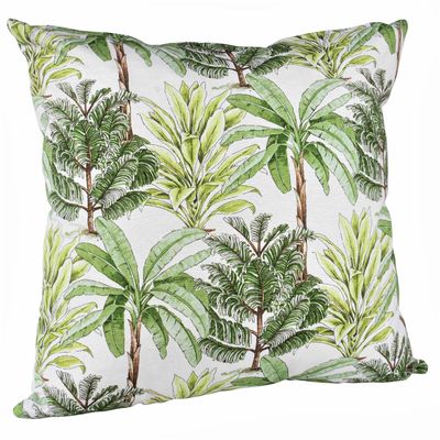 Imagen 2 del producto Set 4 cojines Lona Española Palmeras 50x50 Verde