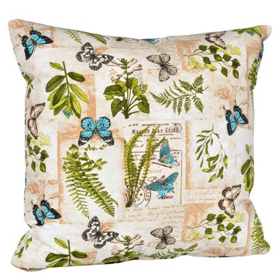 Imagen 2 del producto Set 2 cojines Lona Española Basil 50x50 VERDE