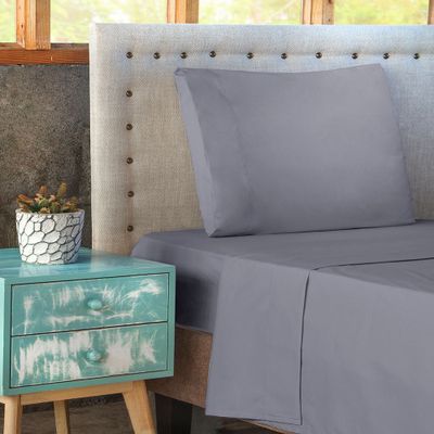 Imagen 2 del producto Sabanas Lisas Microfibra King 4P Nautica Home Gris Oscuro