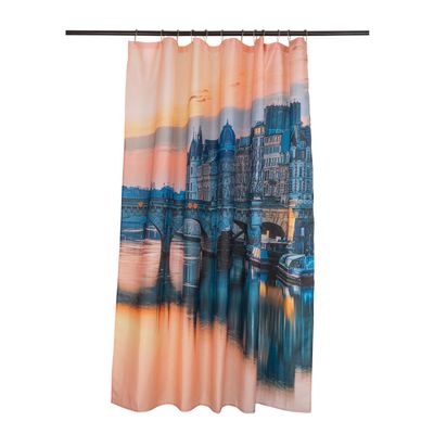 Imagen 2 del producto Set Cortina Baño   Budapest 1.80x1.80 cm.