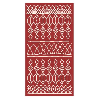 alfombra shag anat 2 160x230 rojo