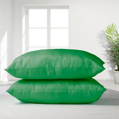 Set 2 almohadas premium Eco colores 50x70 verde