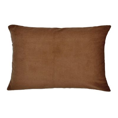 Cojin Felpa  New Velvet 30X60 TABACO