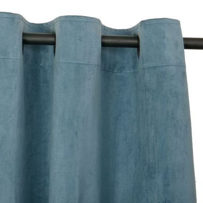 Cortina Felpa New Velvet 140x220 Cm Petroleo