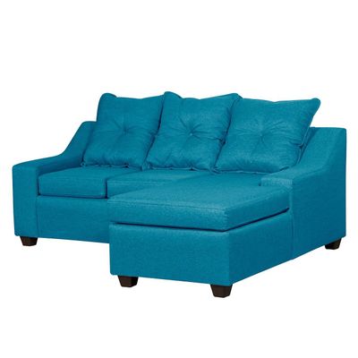 Imagen 2 del producto  Seccional Viena 3 cuerpos  Derecho Tela  Turquesa 195 155x90