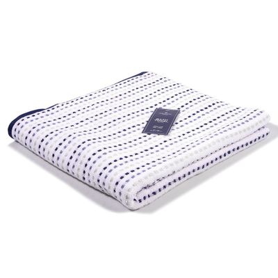 Imagen 1 del producto Toalla Baño  Stripe- Nautica Home -76 x137 Blanco -Azul